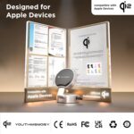 Qi2 Magnetic Wireless Charger Stand Station, Portable Travel Charging Station, 1... - Image 8