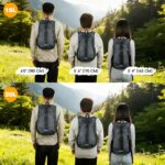 Seektop 15L Small Hiking Backpack for Women Men, Lightweight Hiking Packable Day... - Image 6
