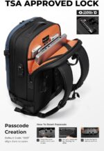 AirVault Vacuum Seal Travel Backpack 60L with Expandable HyperSeal Air Compressi... - Image 7