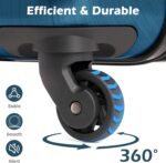 Coolife Medium Checked Luggage Hardside PC+ABS Suitcase with TSA Lock, Lightweig... - Image 4