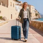 Coolife Medium Checked Luggage Hardside PC+ABS Suitcase with TSA Lock, Lightweig... - Image 7