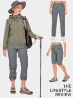 Women's Hiking Pants Convertible Quick Dry Stretch Lightweight Zip-Off Outdoor F... - Image 8