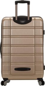 Rockland Melbourne Hardside Expandable Spinner Wheel Luggage, Champagne, 2 Piece... - Image 4