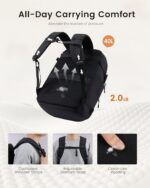 LOVEVOOK Travel Backpack for Women & Men, 40L TSA Approved Carry On Backpack wit... - Image 5