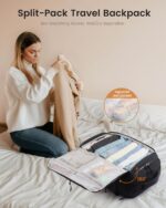 LOVEVOOK Travel Backpack for Women & Men, 40L TSA Approved Carry On Backpack wit... - Image 8