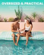 Antfuny Turkish Beach Towels Vacation Essentials Quick Dry Sand Free Oversized B... - Image 5