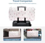 Gym Bag for Women, Cute Duffle Bag, Quilted Duffle Bag for Travel, Floral Duffle... - Image 6