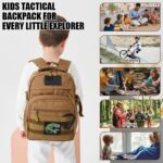 Kids Tactical Backpack Army Molle Bookbag Military Boys Backpack for School, Out... - Image 7