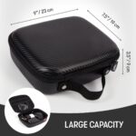 ZIPIT Carbon Electronic Organizer Case, Hard Shell EVA Travel Cable Organizer fo... - Image 4