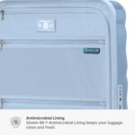 Traveler's Choice Edinburgh II Hardside Spinner Luggage, TSA Lock, Blue, 21" Car... - Image 8