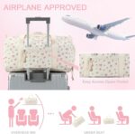 BTOOP Duffle Bag for Gym Sports Women Girls Workout Travel Bag Weekender with Sh... - Image 4