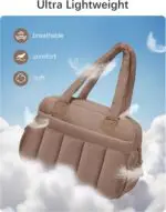 oscaurt Gym Bag for Women Lightweight Duffle Bag for Travel with Toiletry Pouch ... - Image 6