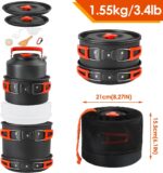 Gutsdoor Camping Cookware Set Camping Gear Campfire Utensils Non-Stick Cooking E... - Image 3