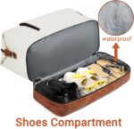 Travel Weekender Bag for Women, 21" Overnight Bag with Shoe Compartment 50L Larg... - Image 5