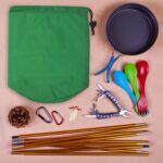 Stuff Sack, 9 x 16 Inch Waterproof Outdoor Storage Sack Portable Drawstring Dust... - Image 5