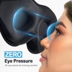 LitBear Breathable Sleep Mask, 3D Eye Mak Sleep for Side Sleepers Women Men, Lig... - Image 6