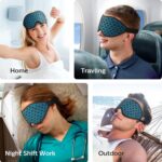 LitBear Breathable Sleep Mask, 3D Eye Mak Sleep for Side Sleepers Women Men, Lig... - Image 8