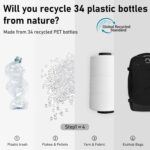 ECOHUB Carry On Travel Backpack, Expandable Airlines Personal Item Bag 18x14x8, ... - Image 9