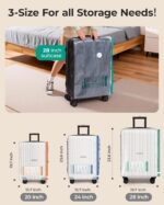 BAGSMART Vacuum Storage Bags for Travel with Rechargeable Air Pump, Portable Spa... - Image 4