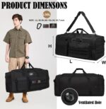 130L Extra Large Duffle Bag for Men, Heavy Duty Duffle Bag for Travel, Large Spo... - Image 3