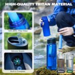 Premium Hiking Camping Backpack Set, Casual Style with Inflatable Sleeping Pad, ... - Image 7