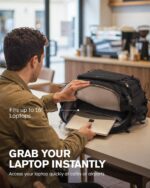 Tolaccea Travel Backpack Carry On 40L, Large Laptop Backpack with 3 Packing Cube... - Image 4