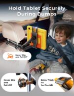 LISEN for iPad Holder Car Road Trip Essentials Activities for Kids Gifts, Car Ac... - Image 6