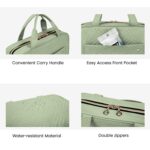 BAGSMART Toiletry Bag Travel Bag with Hanging Hook, Water-resistant Makeup Cosme... - Image 7