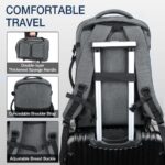 Dinictis Travel Backpack Carry on Flight Approved, Backpack Suitcase for Travel,... - Image 4