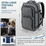 Dinictis Travel Backpack Carry on Flight Approved, Backpack Suitcase for Travel,... - Image 6