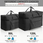 SUNUP Extra Large Duffle Bag for Travel, 120L Foldable Travel Duffel Bag for Men... - Image 3