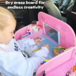 MENZOKE Kids Travel Tray for Toddler Car Seat, Road Trip Activities for Kids wit... - Image 3