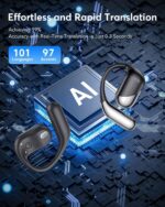 Real-Time AI Translation Earbuds, 198 Language Translator Earbuds, Audifonos Tra... - Image 3