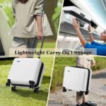 16 Inch Carry On Luggage Airline Approved, Expandable Lightweight ABS+PC Hard Sh... - Image 8