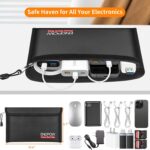 ENGPOW Fireproof Organizer Travel Bag,Heat Insulated＆Explosion-Proof Electronic ... - Image 5