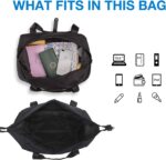 BAGSMART Gym Bag for Women, Carry on Weekender Overnight Bag, Travel Duffel Bags... - Image 7