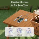 Travel Essentials 2Pack 2/6FT Multi Fast Charging Cable for Apple Watch Charger/... - Image 4