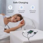 Travel Essentials 2Pack 2/6FT Multi Fast Charging Cable for Apple Watch Charger/... - Image 7