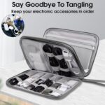 Travel essentials Electronic Cable Organizer Pouch Accessories Carry Case Portab... - Image 6
