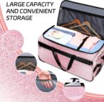 Dance Bag with Garment Rack, OMIDEL 29" Rolling Dance Competition Duffle Bag wit... - Image 4