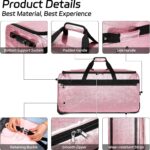 Dance Bag with Garment Rack, OMIDEL 29" Rolling Dance Competition Duffle Bag wit... - Image 7