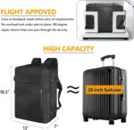 SUOCO Travel Backpack with Vacuum Bag, 60L Seal Compression Air Vac Back Pack wi... - Image 4