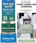 Spirit Travel Duffel - 18x14x8 Inches Weekender Overnight Bag with Shoes Compart... - Image 3