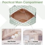 Narwey 18" Carry on Bag Underseat for Airplane with Wet Pocket Spirit Airlines P... - Image 4