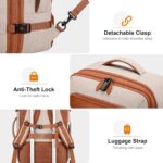 Bagsure Travel Backpack Carry On Backpack 42L Flight Approved, Expandable Laptop... - Image 7