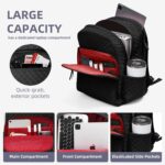 Backpack for Women,College Backpack,Quilted Casual Daypack,Waterproof Bookbag fo... - Image 6