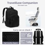 Backpack for Women,College Backpack,Quilted Casual Daypack,Waterproof Bookbag fo... - Image 7