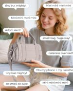 BAGSMART Reiki Gym Bag for Women, Mini/Medium Crossbody Bags for Women, 5L Dance... - Image 3