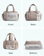 BAGSMART Reiki Gym Bag for Women, Mini/Medium Crossbody Bags for Women, 5L Dance... - Image 4