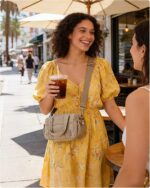 BAGSMART Reiki Gym Bag for Women, Mini/Medium Crossbody Bags for Women, 5L Dance... - Image 5